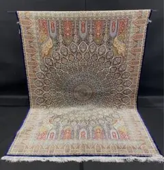 高級ペルシャ絨毯　イラン・クム産　シルク100％ 最高峰289万ノット手織り#5