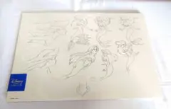 ディズニー アニメーション アートシート リトルマーメイドのサムネイル