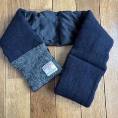 ハリスツイード　マフラー　美品