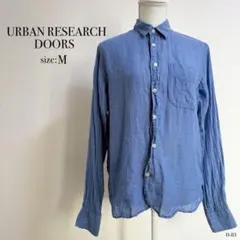 ☆リネン100%☆ URBAN RESEARCH DOORS 長袖シャツ M