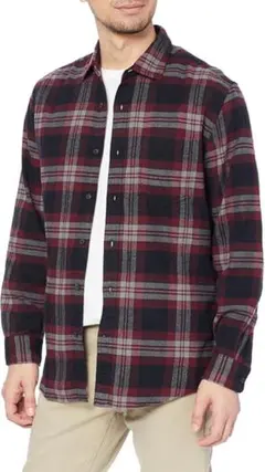 フランネルシャツ 長袖 メンズ　Sサイズ