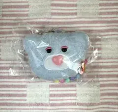 mojojojo 『ビーズチェーン付きフェイスマスコット 水色 くま』