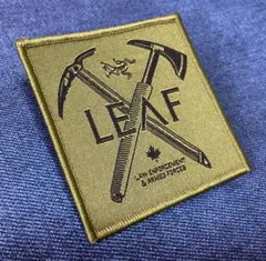 LEAF LAW ENFORCEMENT & ARMED FORCESパッチのサムネイル