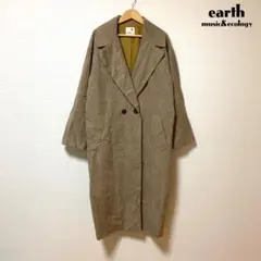 アースミュージックアンドエコロジー チェスターコート ロングコートのサムネイル
