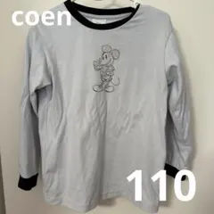 coen コーエン Disney100 ミッキーマウス Tシャツ 110cm