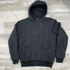 つ*つ様 古着 adidas アディダス ダウンジャケット L ブラック トレフ
