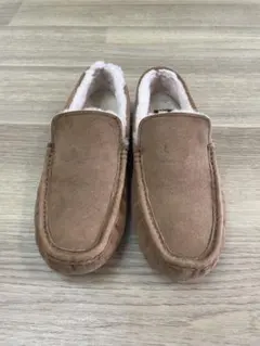 UGG モカシン ムートン スリッポン ブラウン 26cm