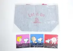 スヌーピー ミニトート ランチバッグ メモ帳