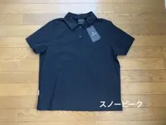 【タグ付き】スノーピーク ナイロン シャカシャカ ポロシャツ トップス 90 黒のサムネイル