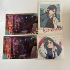 プロセカ　白石杏　カード＆缶バッジセット