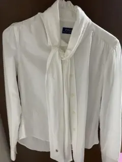 POLO RALPH LAUREN ホワイトリボンシャツ