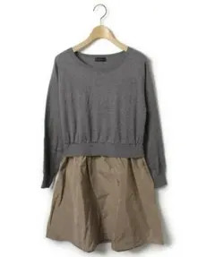 処分価格apart by lowrys ニット切替ワンピース新品　M　7301ジ