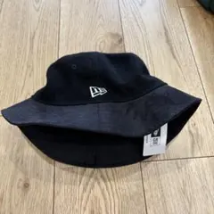 New Era ブラック バケットハット ミディアム/ラージ