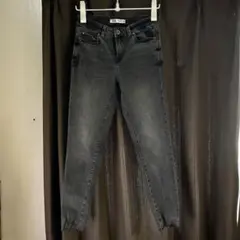 ZARA ダークグレー スキニーデニム EUR 36