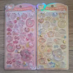 【正規品】うるちゅるちゅるPOPシール　2枚　まとめ売り サンリオ