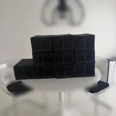 IKEA ジュースボックス　シューズケース　ブラック　１０個セットのサムネイル