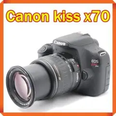 ✨ 少シャッター数 Canon EOS kiss x70 一眼レフ スマホ転送 - メルカリ