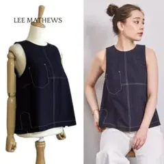 【LEE MATHEWS】 PRESTON ノースリーブ ブラウス
