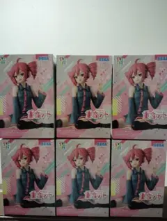 重音テト ちょこのせプレミアムフィギュア 6個セット