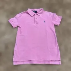 ポロ　バイ　ラルフローレン　ピンク　半袖　ポロシャツ　tシャツ 120
