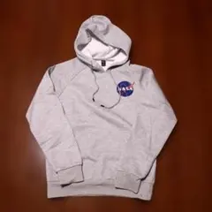 C096◇ROMWE NASA パーカー グレー レディース S◇