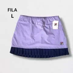 【新品タグ付】フィラ スカート スコート 吸水速乾 UVカット ライラック