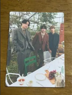 timelesz EP トレカ　集合　佐藤勝利　松島聡　菊池風磨