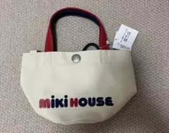 MIKI HOUSE ミニトートバッグ キャンバス地のサムネイル