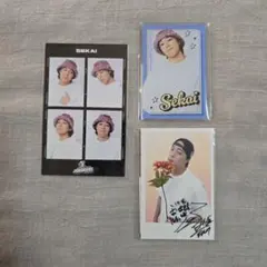 世界さん★FANTASTICS★ステッカー&フォトカ&マグネットセット