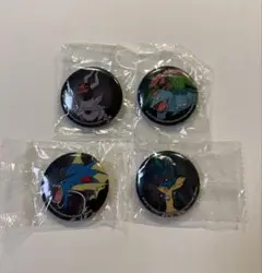 ポケモン 缶バッジ メガルカリオ メガギャラドス メガフシギバナ メガヘルガー