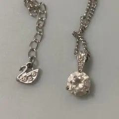 SWAROVSKI スワロフスキー ネックレス 一粒ストーンソリティアペンダント