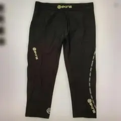 SKINS コンプレッション　DNAMIC 3/4 ブラック タイツ XS