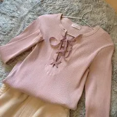 ＊美品＊【beauty&youth unitedarrows】ピンクカットソー