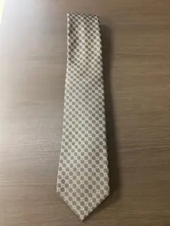 GUCCI 幾何学模様 シルクネクタイ