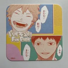 ハイキュー FAN PARK アートコースター 日向 影山 ファンパーク アトコ