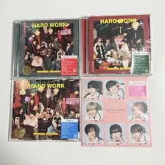 なにわ男子 HARD WORK 4形態セット
