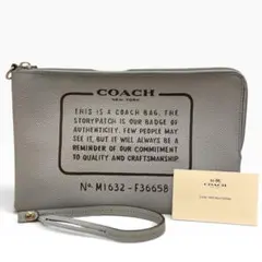 COACH コーチ ポーチ リストレット レザー F36658 未使用級