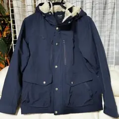 BEAMS HEART マウンテンパーカー ボア ネイビー Lのサムネイル