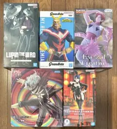人気アニメコミックキャラクター最新フィギュア 4種セット まとめ売り