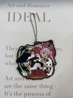 One Pieceラバーキーホルダー　ミホーク&ペローナ