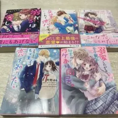 恋愛小説5冊セットのサムネイル