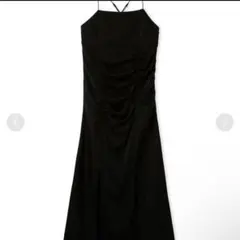 FRAY I.D　ドレープサテンキャミワンピース