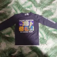 ポケットモンスター 長袖カットソー 110cm