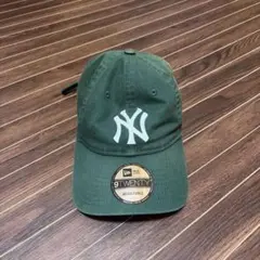 NEW ERA NY ヤンキース キャップ グリーン 9TWENTY