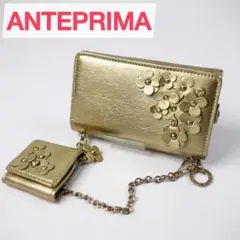 ⭐︎新品 未使用⭐︎ アンテプリマ マッツェット  4連キーケース 花 ゴールド ミ*ー様 新品 未使用 アンテプリマ マッツェット 4連キーケース