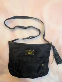 LA BAGAGERIE ブラック ショルダーバッグ