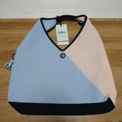 Kipling TRICOTE コラボ　 ニットトートバッグ