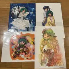 マクロスF おしゃれマクロス アートカード ランカ 4枚セット