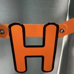 Hロゴ ラバーバンド オレンジ