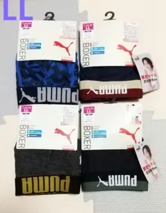 【新品】PUMA プーマ☆ ボクサーブリーフ ４枚セット サイズLLのサムネイル
